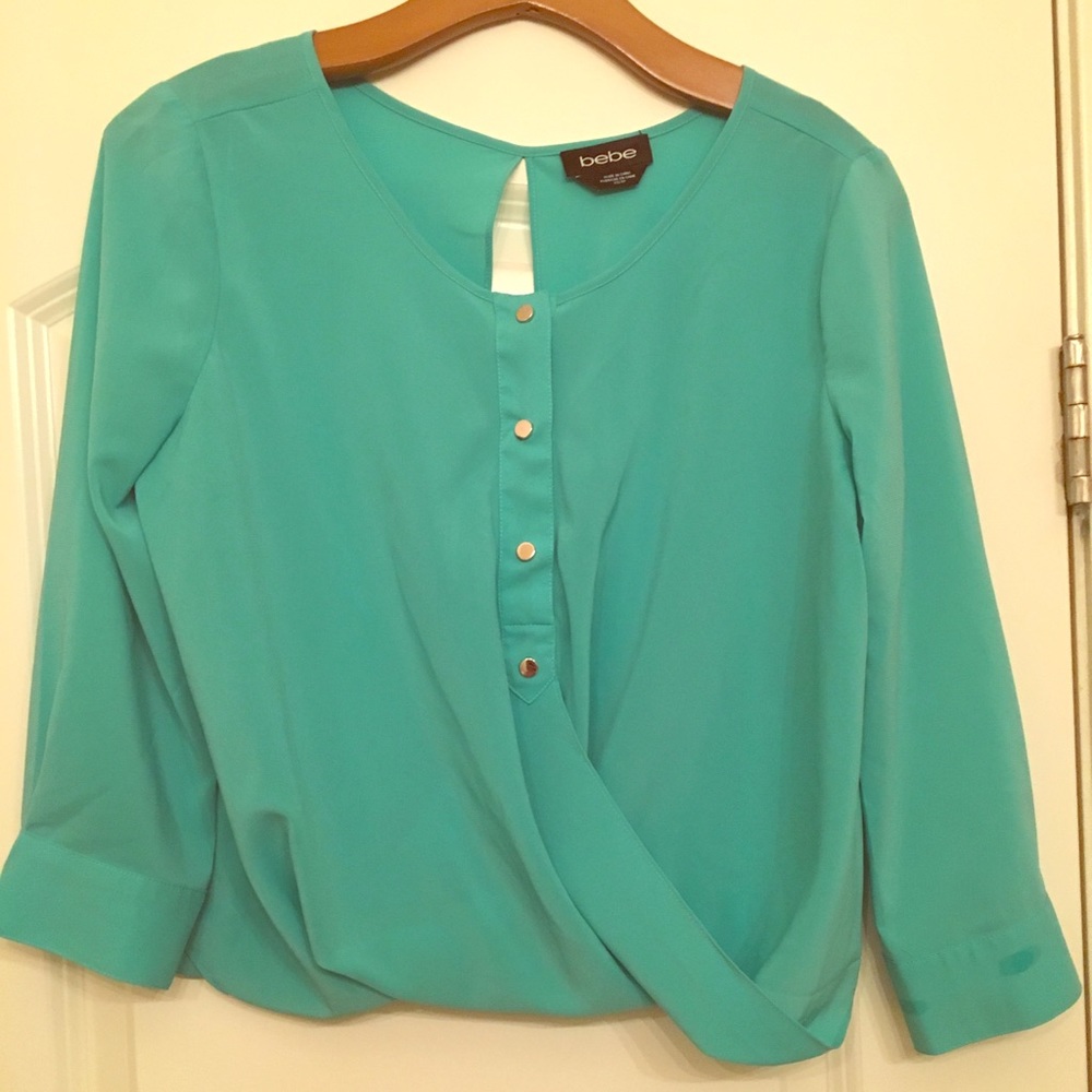Xs Bebe drape top